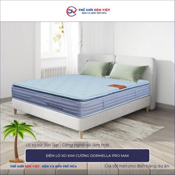  Đệm lò xo Kim Cương Dormella Pro Max 3